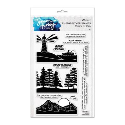Ranger Simon Hurley Create Clear Stamps - Nature Silhouettes